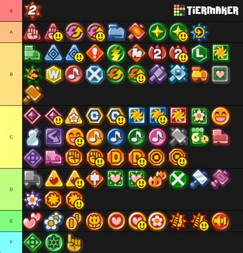 Here is a list of badges All or Nothing Attack FX A Attack FX B Attack FX C Attack FX D Attack FX E Attack FX R Bump Attack Charge P Charge Chill Out Close Call Close Call P D-Down Jump D-Down Pound Damage Dodge P Damage Dodge Deep Focus Defend Plus Defend Plus P Dizzy Attack Dizzy Stomp Dodge Master Double Dip P Double Dip Double Pain. . Paper mario badge list